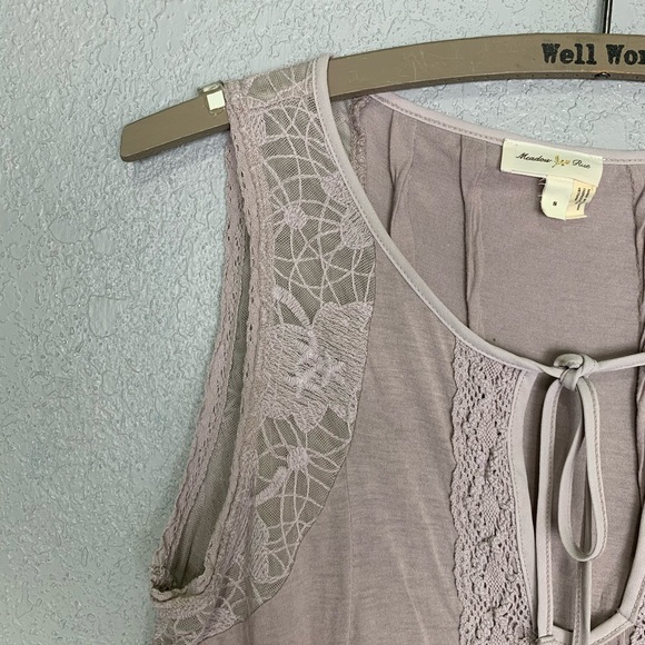 Anthropologie Meadow Rue Lacey knit tank top - Picture 2 of 8